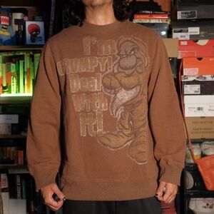 Disney Snow White Grumpy Crewneck Sweater